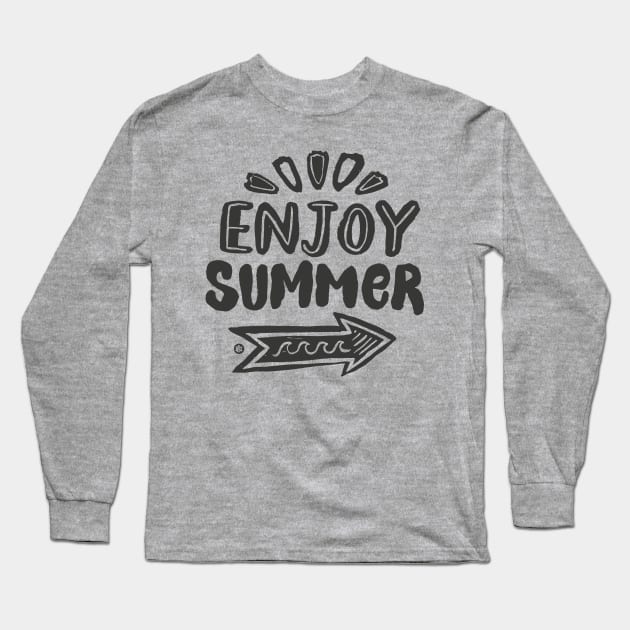 Enjoy Summer Long Sleeve T-Shirt by Yurko_shop